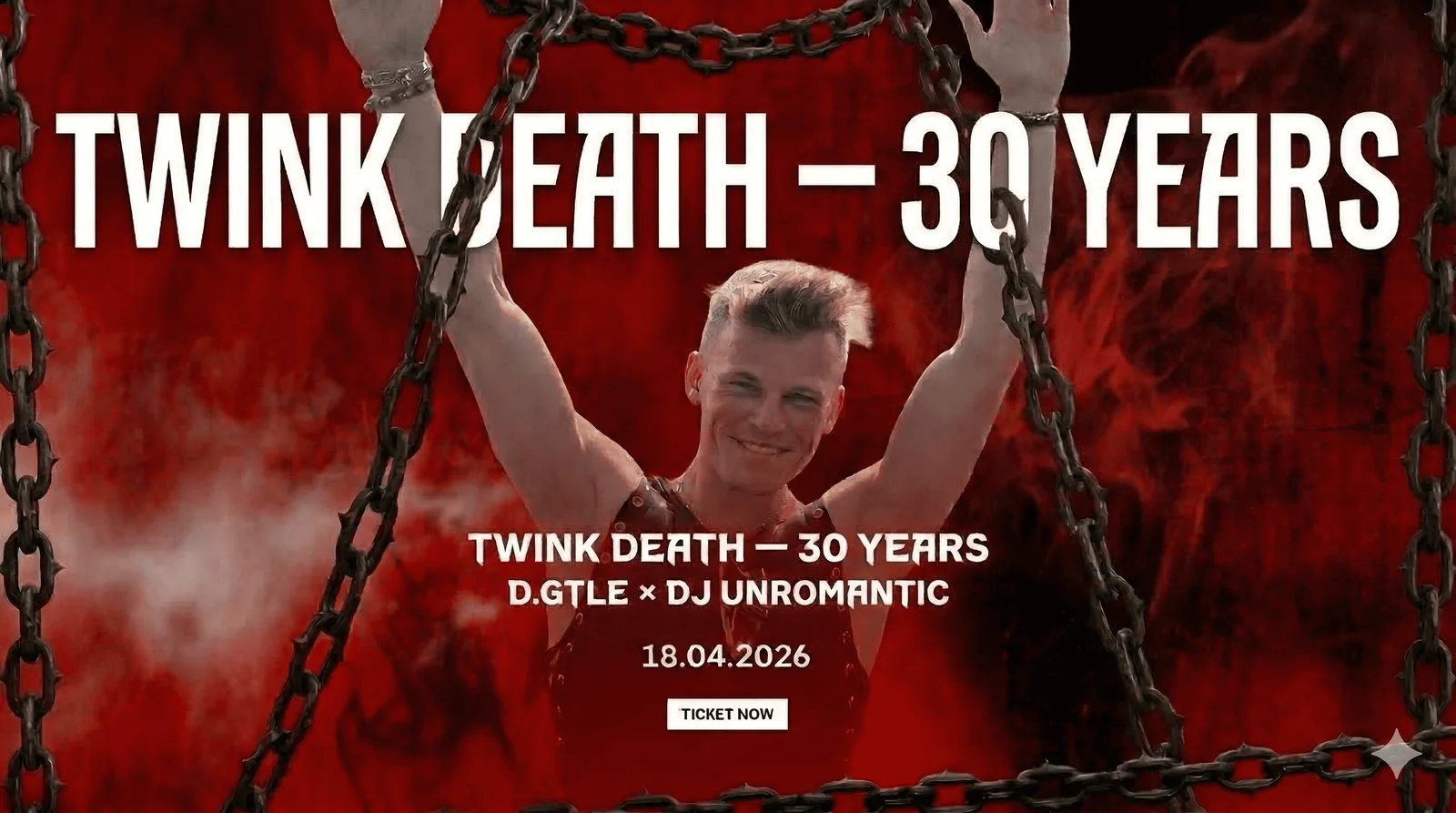 TWINK DEATH — 30 YEARS